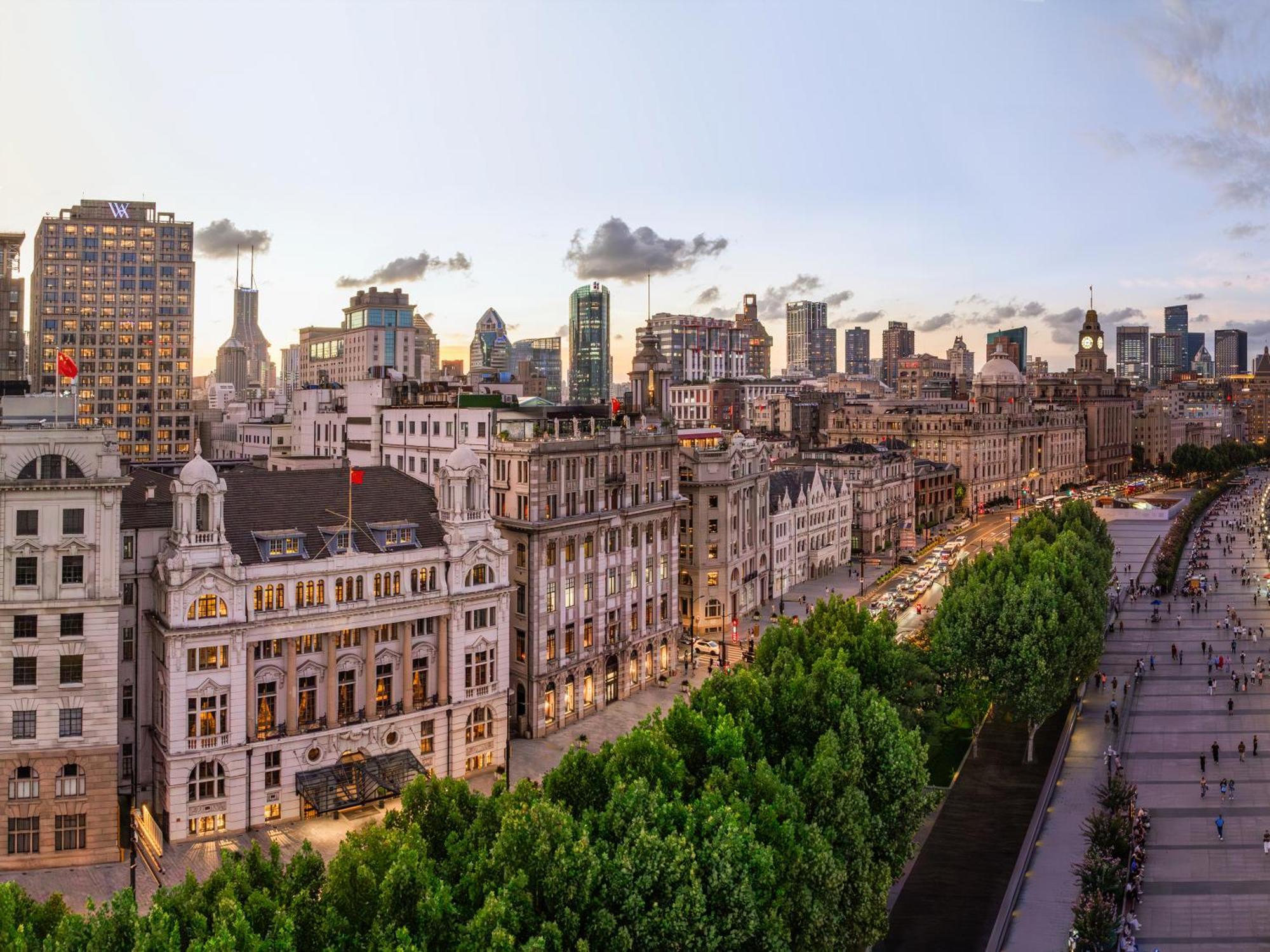 Waldorf Astoria Shanghai On The Bund Dış mekan fotoğraf